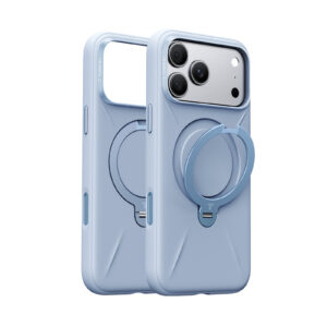 Torras Ostand Q3 silikoninis dėklas, mėlynas - iPhone 18 Pro Max