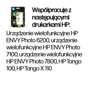 HP 303 2-pack Black/Tri-color Original Ink Cartridges - Image 2