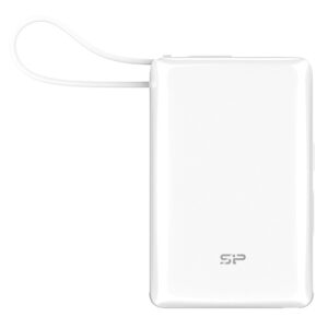 Silicon Power SP10KMAPBKCP101W nešiojamasis įkroviklis Ličio-jonų (Li-Ion) 10000 mAh Balta