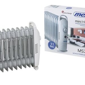 Mesko MS 7806 elektrinis patalpų šildytuvas Tepalu užpildytas elektrinis šildytuvas Vidaus Balta 1200 W
