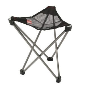 Robens 490010 turistinė kėdė Turistinė taburetė 3 kojos Juoda, Pilka - Image 1