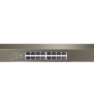 Tenda TEG1016G tinklo komutatorius Ne-valdomas Gigabit Ethernet (10/100/1000) 1U Mėlyna - Image 2