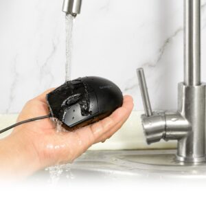 Kensington Pro Fit Washable Mouse Wired kompiuterio pelė - Image 3