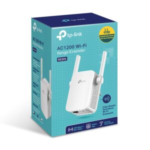TP-Link RE305 tinklo stiprintuvas Tinklo kartotuvas Balta 10, 100 Mbit/ai - Image 3