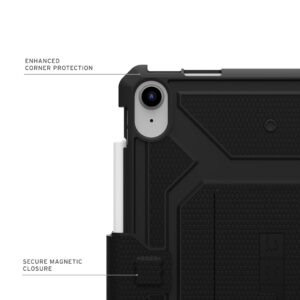 Urban Armor Gear 124509114040 planšetinio kompiuterio dėklas 27,9 cm (11") „Folio“ Juoda