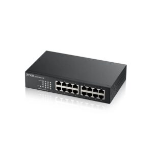 „Zyxel“ GS1100-16 16 prievadų nevaldomas gigabito komutatorius (GS1100-16-EU0104F) - Image 3