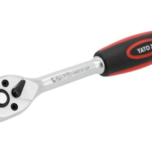 YATO TIESUS REKETAS SU PLASTIKINE RANKENA 3/8" 90T