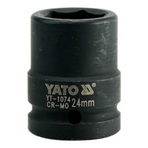 YATO SMŪGINĖ GALVUTĖ 6K 3/4" TRUMPA 24mm
