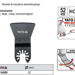 YATO MT GRANDIKLIS DAUGIAFUNKCINIAM ĮRANKIUI 34688