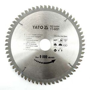 YATO DISKINIS PJŪKLAS ALIUMINIUI 210*72*30 6093