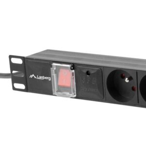 LANBERG MAITINIMO JUOSTOS STOVAS PDU (1U, 16A, 7X 230V, 2M) - Image 3