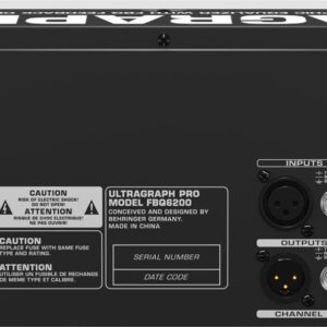 Behringer FBQ6200 garso vienodintuvas - Image 2