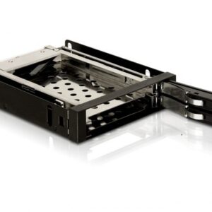 DeLOCK 3.5" Mobile Rack Juoda - Image 1