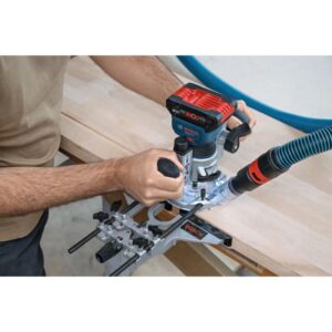 Akumuliatorinis frezeris BOSCH GKF 18V-8 Kit Solo LB - Image 4