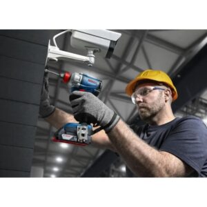 Akumuliatorinis smūginis suktuvas/veržliasukis BOSCH GDX 18V-285 2x4,0Ah, GAL 18V-40, LB - Image 4
