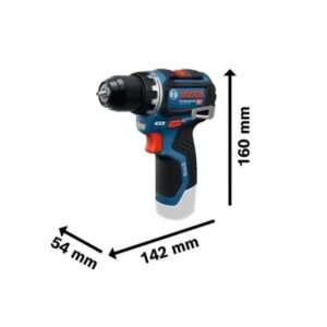Akumuliatorinis suktuvas su metaliniu griebtuvu BOSCH GSR 12V-32 LB - Image 3