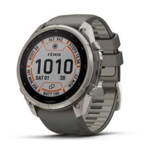 Išmanusis laikrodis FENIX 9 PRO SOLAR/TITANIUM 010-04339-01 GARMIN