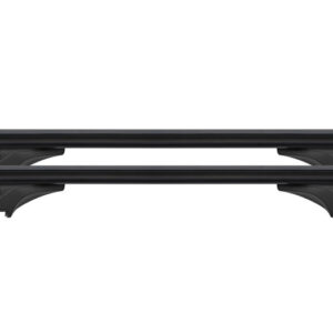 Automobilių stogo skersiniai Menabo Sonic, 120 cm, 2 vnt. juodos spalvos