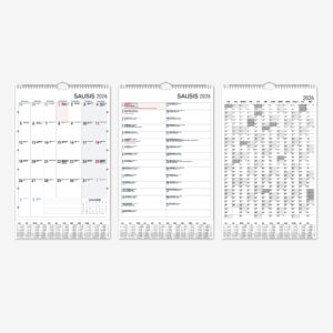 Pakabinamas kalendorius Timer Mono Planner