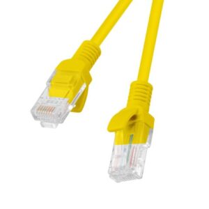 Lanberg Patchcord Rj45 Cat. 6 UTP 0.5m Yellow