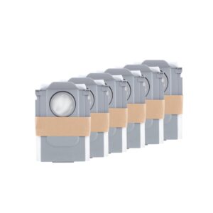 Vacuum Cleaner Accessory|ROBOROCK|Disposable Dust Bag 6pcs|White|For Qrevo/Qrevo MaxV/S8 MaxV Ultra/S8 Max Ultra/Qrevo S/Qrevo Pro/Qrevo Master/Qrevo Curv|8.02.0239