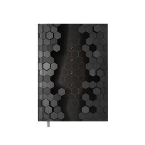 Darbo kalendorius Timer Business Day Design, A5, Hexagon