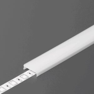 LED profilio dangtelis C3 2m baltas