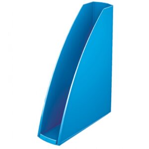 Dokumentų stovas Leitz Plus Wow, A4, 312x258x75mm, plastikinis, mėlynos spalvos - Image 3