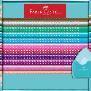 Spalvoti pieštukai Faber-Castell Sparkle, 20 spalvų - Image 2