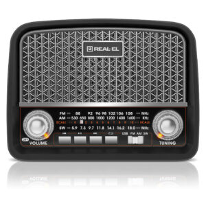 Radijas REAL-EL X-520 juodos spalvos - Image 2