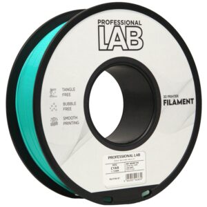 3D Plastikas - Filamentas PETG cyan | 1.75 mm, 1 kg | Professional LAB