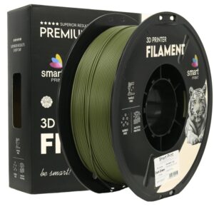 3D Plastikas - Filamentas PETG matinis tamsiai žalias | 1.75 mm, 1 kg | SPrint