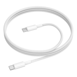 Borofone Kabel BX117 Source - Typ C na Typ C - PD 60W 3A 1 metr biały - Image 2