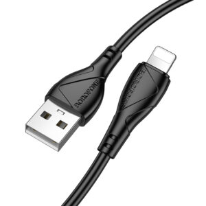 Borofone Kabel BX121 Energy - Usb na Lightning - PD 27W 1 metr czarny - Image 2