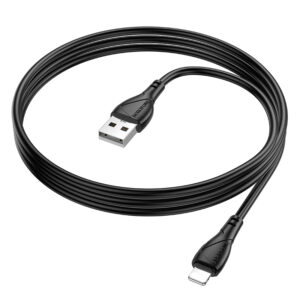 Borofone Kabel BX121 Energy - Usb na Lightning - PD 27W 1 metr czarny - Image 3