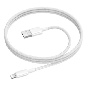 Borofone Kabel BX117 Source - USB na Lightning - 1 metr biały - Image 2