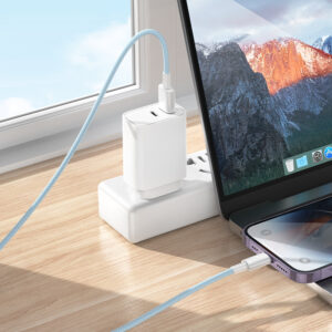Borofone Kabel BX117 Source - USB na Lightning - 1 metr biały - Image 3