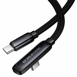 Borofone Kabel BX126 Skillful - Typ C na Typ C - PD 60W 1 metr czarny - Image 4
