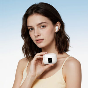 Borofone Słuchawki Bluetooth TWS FQ13 Astute białe - Image 3