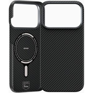 Benks Etui Magnetic Armor Air Kevlar Metal Frame 600D (C.K.FL.AP.BK.A073) skirtas Iphone 18 Pro Max/17 Pro Max - Image 2