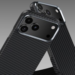 Benks Etui Magnetic Armor Air Kevlar Metal Frame 600D (C.K.FL.AP.BK.A073) skirtas Iphone 18 Pro Max/17 Pro Max - Image 6