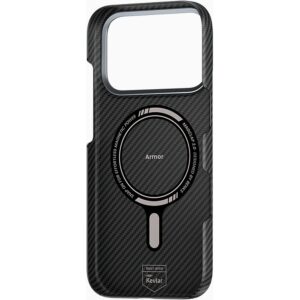 Benks Magnetic Armor Air Kevlar Metal Frame 600D (C.K.FL.AP.BK.A072) dėklas, skirtas iPhone 18 Pro/17 Pro - Image 3