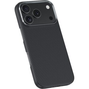 Benks Magnetic Armor Air Kevlar Metal Frame 600D (C.K.FL.AP.BK.A072) dėklas, skirtas iPhone 18 Pro/17 Pro - Image 5