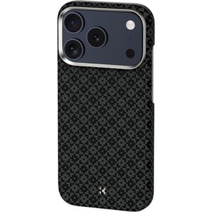 Benks Etui Magnetic Armor Air Armor Grid Kevlar Metal Frame 600D (C.K.FL.AP.BK.0072) do Iphone 18 Pro/17 Pro czarny - Image 4