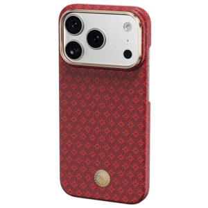 Benks Etui Magnetic Armor Air Armor Grid Kevlar Metal Frame 600D (C.K.FL.AP.RD.0073) do Iphone 18 Pro Max/17 Pro Max czerwony - Image 4