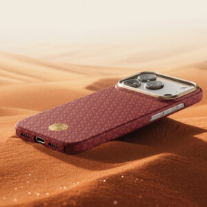 Benks Etui Magnetic Armor Air Armor Grid Kevlar Metal Frame 600D (C.K.FL.AP.RD.0073) do Iphone 18 Pro Max/17 Pro Max czerwony - Image 6