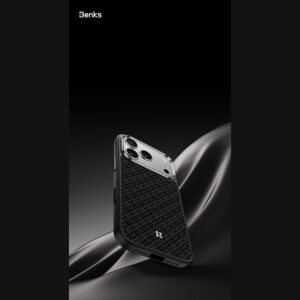 Benks Etui Magnetic Armor Pro Armor Grid Kevlar Metal Frame 600D (C.K.FL.AP.BK.B073) do Iphone 18 Pro Max/17 Pro Max czarny (Camera Control Button) - Image 8
