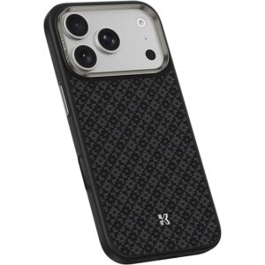 Benks Etui Magnetic Armor Pro Armor Grid Kevlar Metal Frame 600D (C.K.FL.AP.BK.B072) do Iphone 18 Pro/17 Pro czarny (Camera Control Button) - Image 2