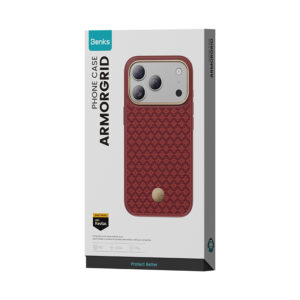 Benks Etui Magnetic Armor Pro Armor Grid Kevlar Metal Frame 600D (C.K.FL.AP.RD.B073) do Iphone 18 Pro Max/17 Pro Max czerwony (Camera Control Button) - Image 9