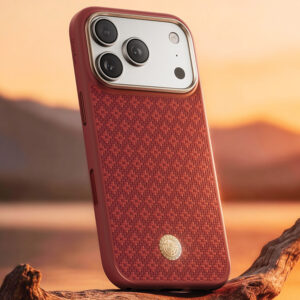 Benks Etui Magnetic Armor Pro Armor Grid Kevlar Metal Frame 600D (C.K.FL.AP.RD.B072) do Iphone 18 Pro/17 Pro czerwony (Camera Control Button) - Image 8
